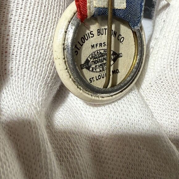 Vintage Collectible Pin 1938 Moose Lodge Ribbon Badge WWII Era Fraternal - Picture 10 of 10